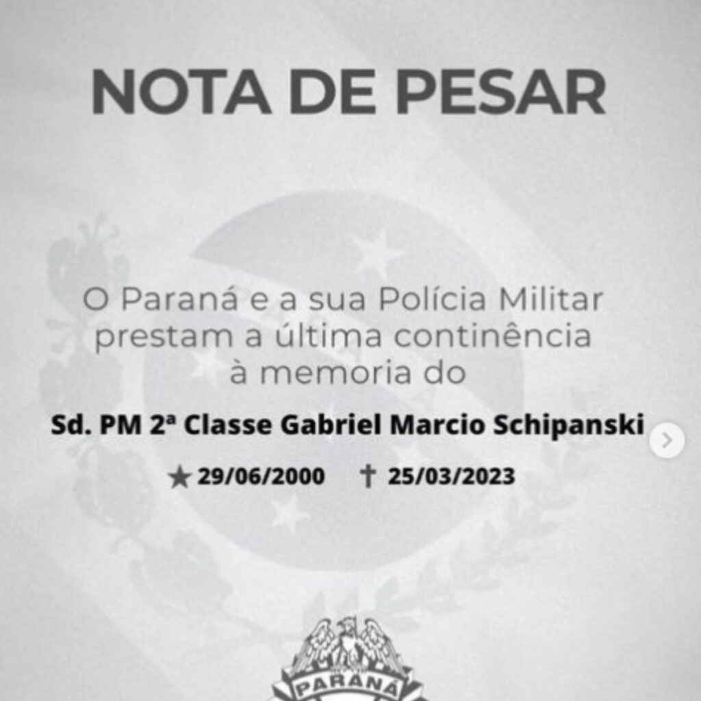 pm-lamenta-morte-de-jovem-em-acidente-de-moto-no-paran;-todos-em-luto