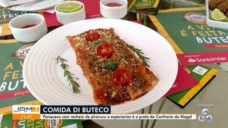 Comida di Buteco: ‘Panqueca de pirarucu enxuto’ é opção de petisco em Manaus;  veja receita |  amazonas