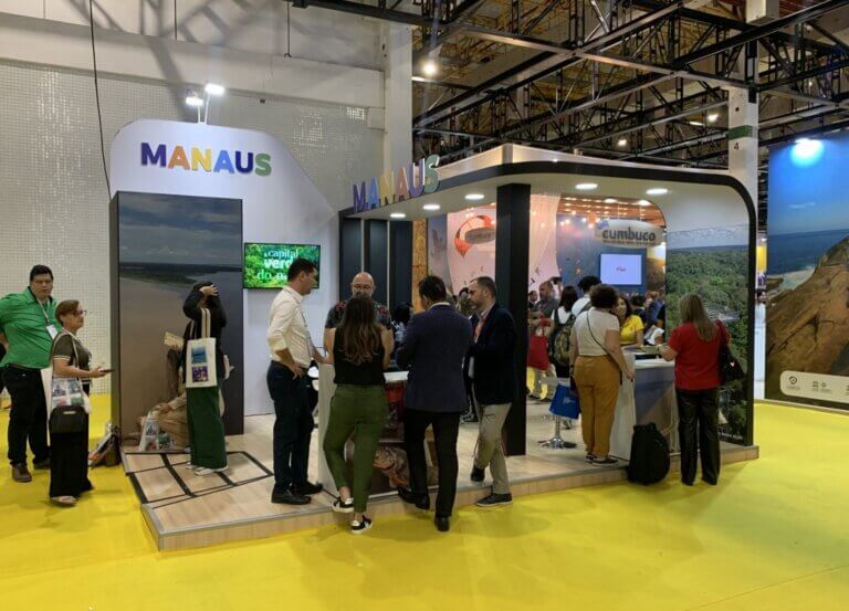 Mais de 1,5 mil pessoas visitam o estande de Manaus durante a ‘WTM Latin America’