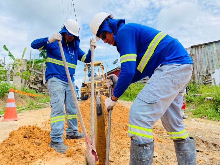 Ageman notifica Águas de Manaus por rompimento de tubulação na zona Oeste