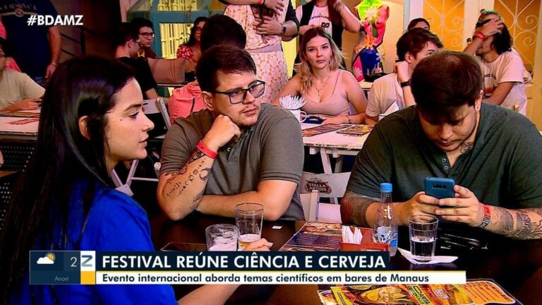 Manaus recebe festival que debate ciência em bares | amazonas