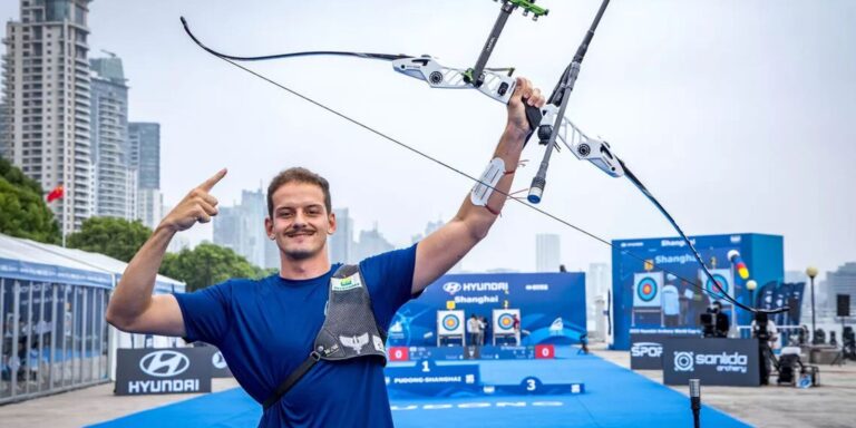 Marcos D’Almeida conquista etapa da Copa do Mundo de tiro com arco