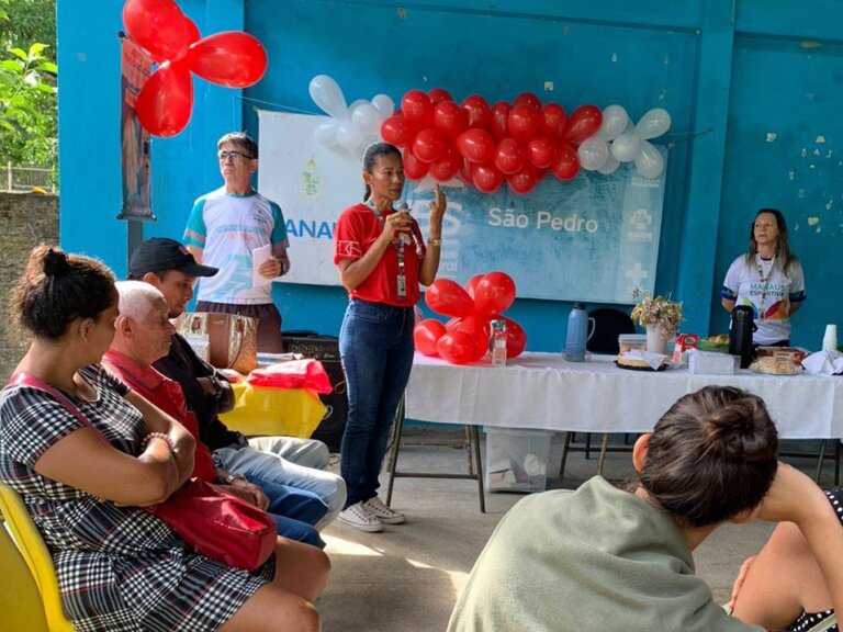 Prefeitura promove ações de prevenção e combate à hipertensão no Distrito Rural de Manaus