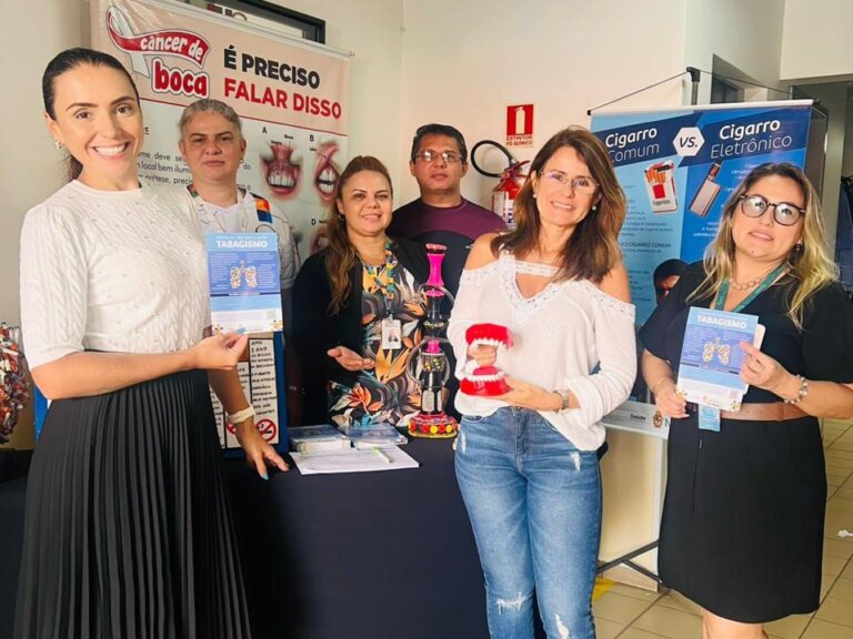 Prefeitura realiza ação de educação em saúde pelo Dia Mundial Sem Tabaco na USF Frei Valério