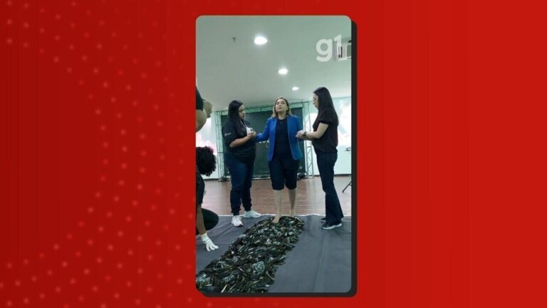 Treinadora comportamental de Manaus anda sobre cacos de vidro e defender experiência: ‘Técnica segura’ |  amazonas