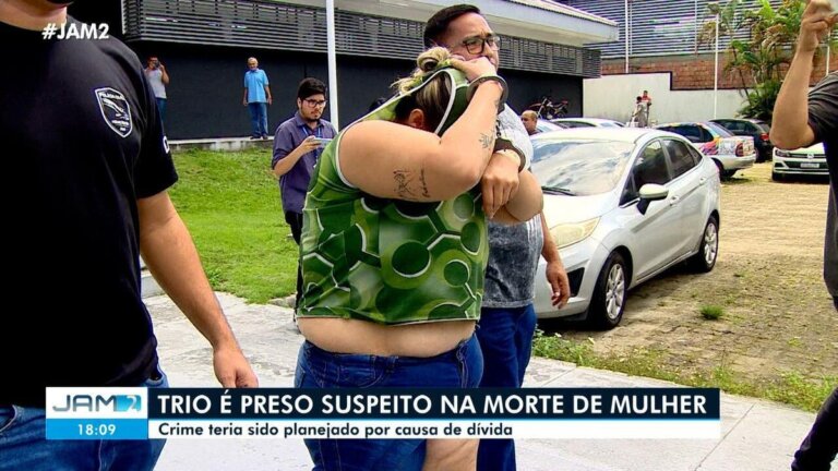 Trio é preso suspeito de torturar e matar mulher em Manaus