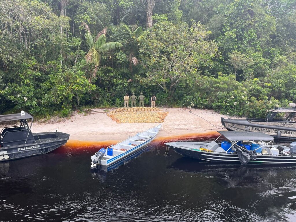 Cerca de 600 kg de maconha são apreendidos na fronteira do AM com a Colômbia | amazonas