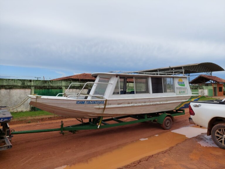 Lancha do Idam é furtada em Itacoatiara, no interior do AM