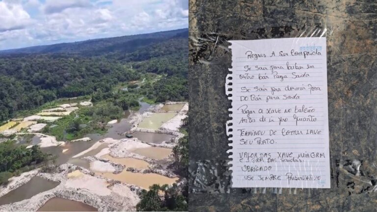 PF acha ‘regras’ em acampamento do garimpo ilegal no AM e investiga se local era usado para prostituição |  amazonas