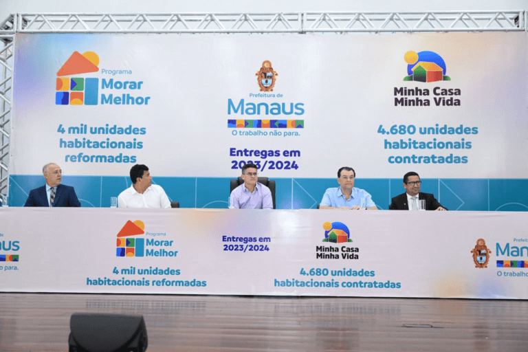Prefeito de Manaus, David Almeida, Anuncia Programa “Morar Melhor” para Atender 4 Mil Famílias em Projetos de Habitação Social