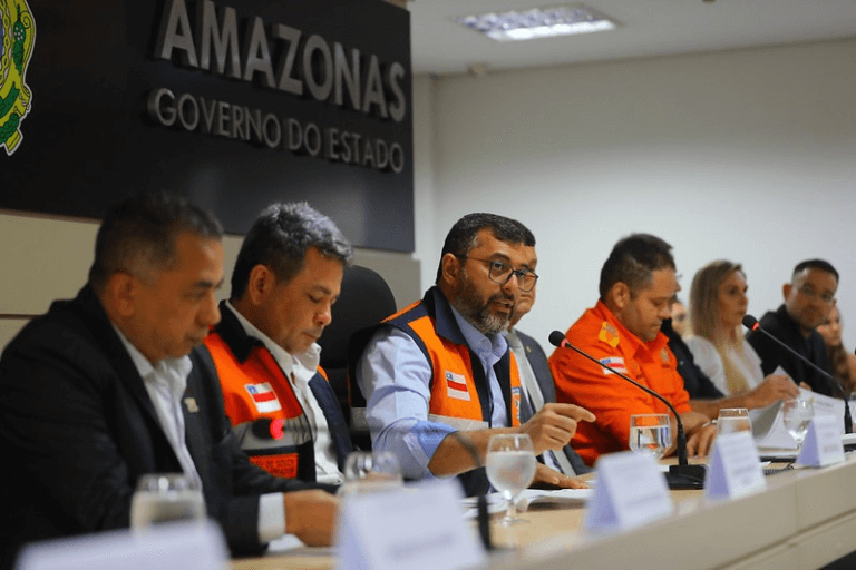 Governador Wilson Lima apresenta plano para combate a incêndios na Amazônia