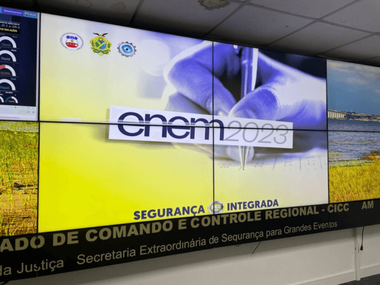 Operação Enem 2023 no Amazonas é bem-sucedida no primeiro dia de provas