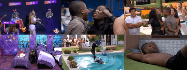 Briga no “BBB24”: Leidy Elin e Davi se Desentendem e Roupas Vão parar na Piscina