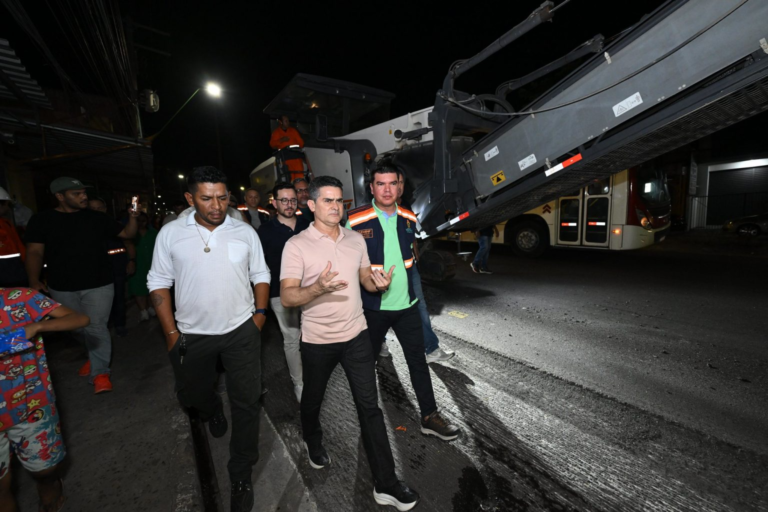 Prefeitura de Manaus Inicia Recapeamento da Avenida Autaz Mirim na Zona Leste