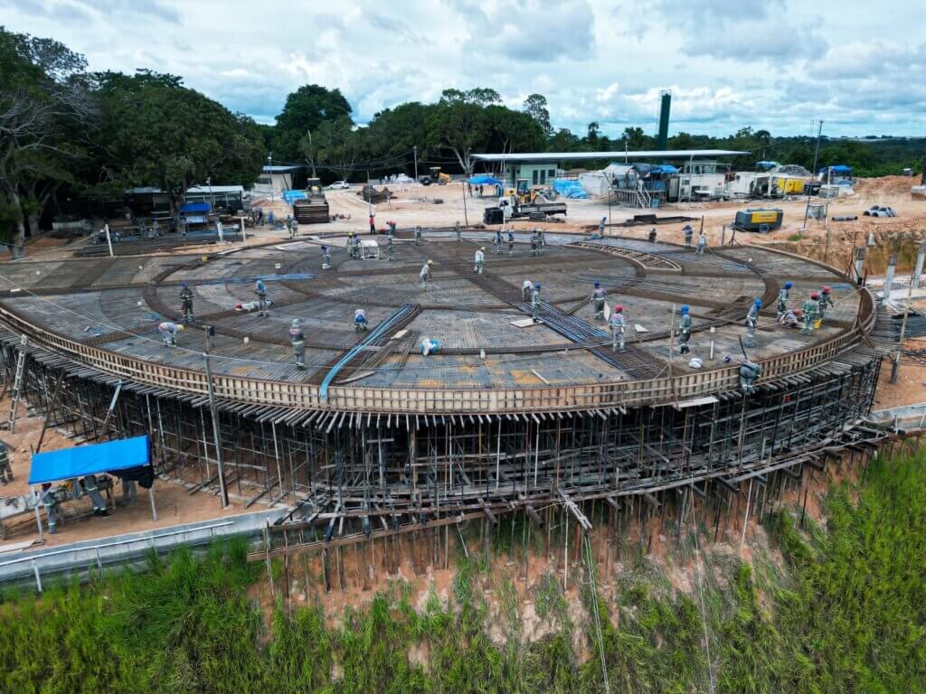 Prefeitura avança com obras do parque Encontro das Águas Rosa Almeida em Manaus