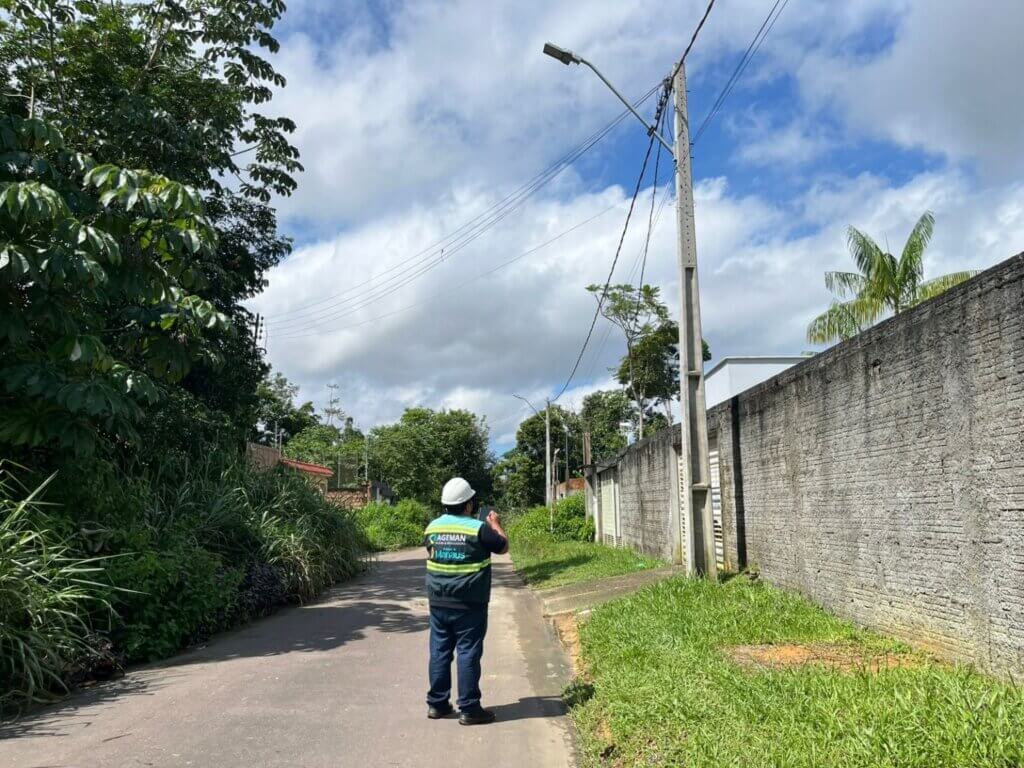 Prefeitura amplia iluminação pública em Manaus e Ageman fiscaliza instalação de LEDs