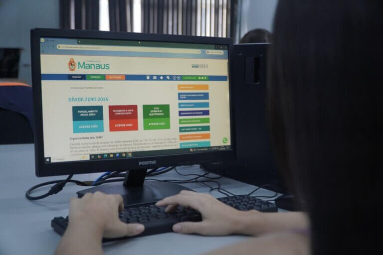 Prefeitura de Manaus lança programa ‘Dívida Zero 2026’ com descontos de até 100% em juros e multas