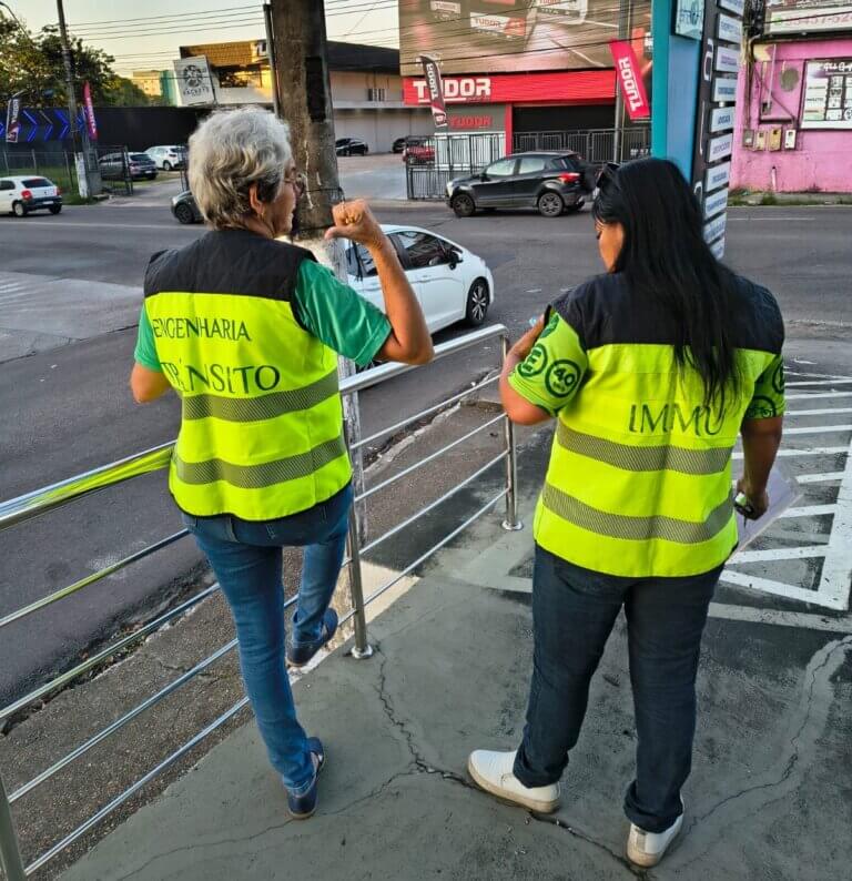 Prefeitura realiza estudo técnico para oferecer segurança viária com implantação de semáforo na zona Sul de Manaus