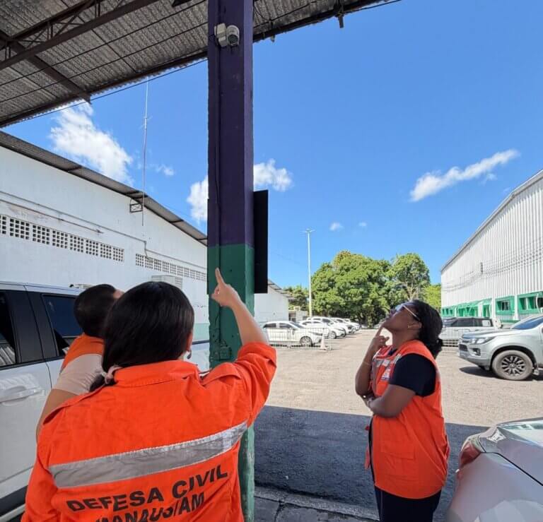 Prefeitura de Manaus instala estação de monitoramento da qualidade do ar na sede da Defesa Civil