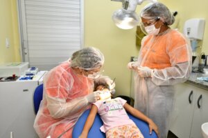 Zona Norte recebe ação de saúde bucal no encerramento do ‘Julho Laranja’ da prefeitura