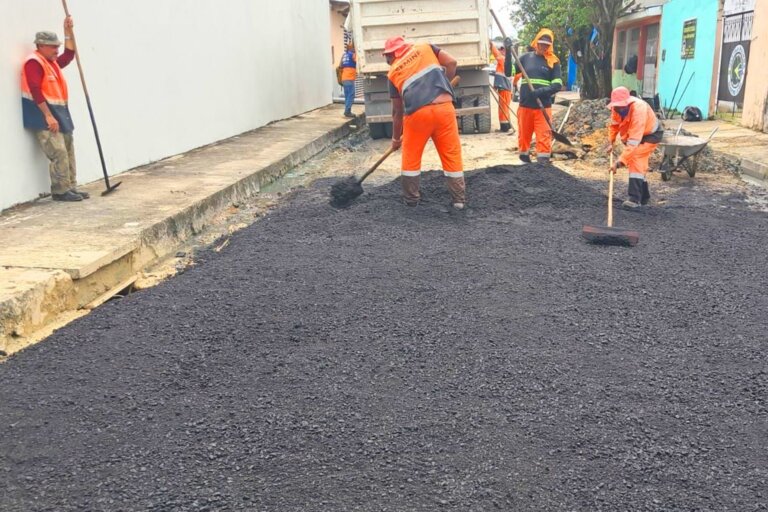Prefeitura avança com obra de infraestrutura no bairro Cidade Nova e fortalece mobilidade na zona Norte