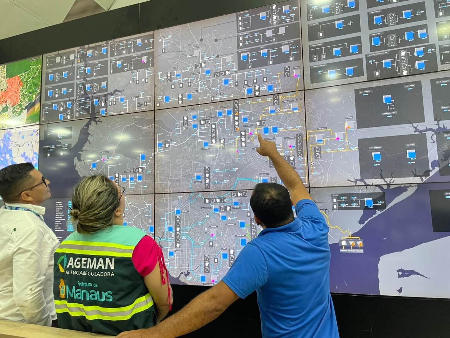 Ageman acompanhará parada programada e retomada do abastecimento de água nas zonas Leste e Norte de Manaus