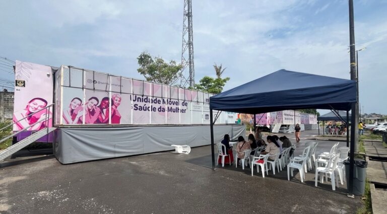 Unidades Móveis da prefeitura fortalecem prevenção do câncer de mama em ação itinerante