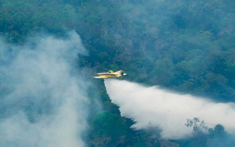 Governo Federal amplia combate a incêndios no Amazonas com uso de 11 aeronaves e reforço de brigadistas